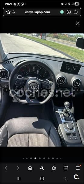 Gris / plata Usado 2015 Audi A3 Berlina | 14.500 € (Caro) - Imagen 1/4