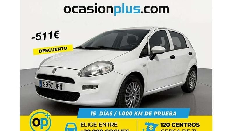 Usado Fiat Punto Pop 69 CV (50 kW) 2016 Blanco Utilitario