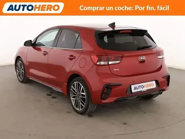 Usado Kia Rio GT-Line 85 CV (62 kW) 2019 Rojo Berlina