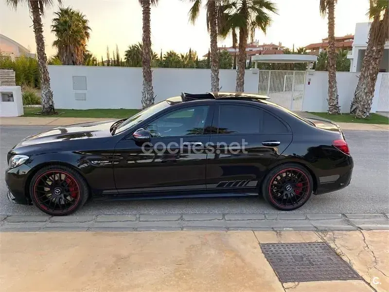 Usado Mercedes C63S AMG AMG 510 CV (375 kW) 2016 Negro Berlina