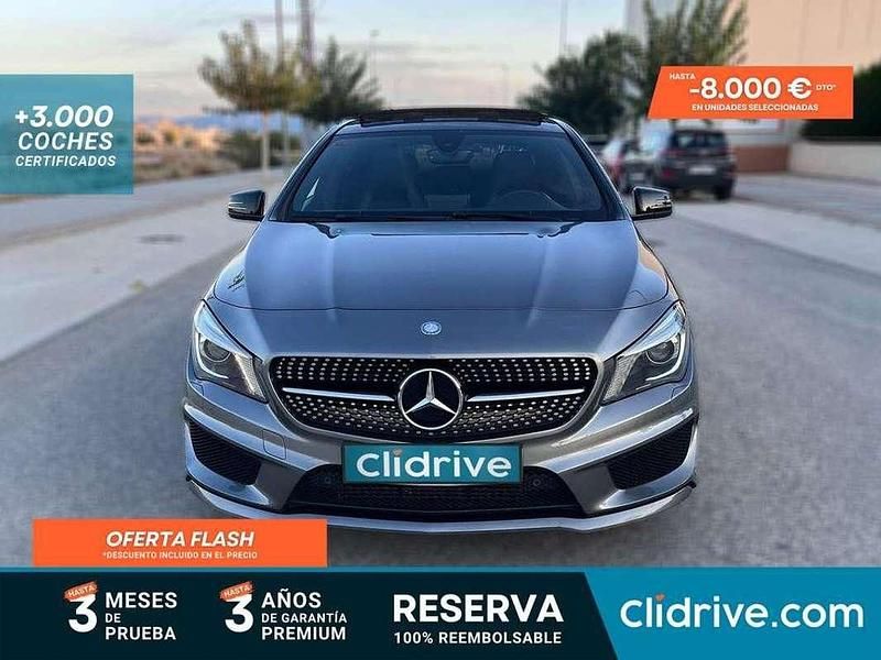 Usado Mercedes CLA200 136 CV (100 kW) 2016 Gris Coupe