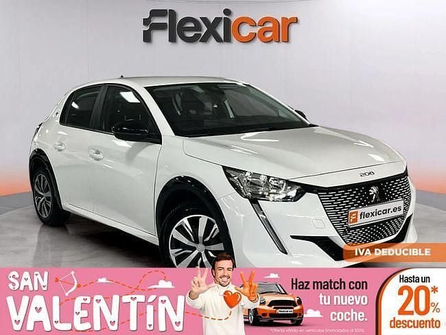 Blanco Usado 2023 Peugeot e-208 Active Utilitario | 17.990 € (Buen precio) - Imagen 1/4