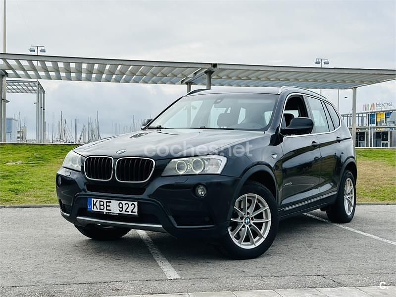 Usado BMW X3 177 CV (130 kW) 2010 Negro SUV