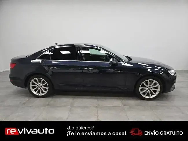 Usado Audi A4 150 CV (110 kW) 2017 Negro Berlina