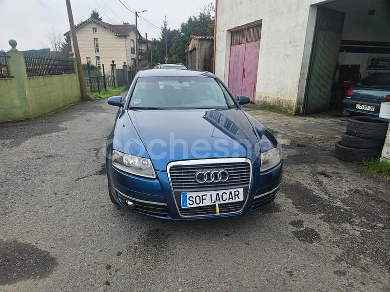 Usado Audi A6 140 CV (102 kW) 2007 Azul Familiar