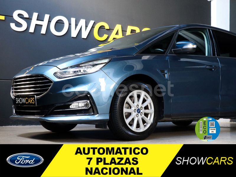 Azul Usado 2022 Ford S-MAX Trend Monovolumen | 28.900 € (Precio justo) - Imagen 1/4