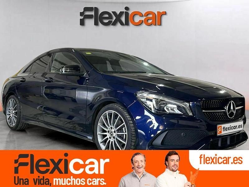 Azul Usado 2018 Mercedes CLA200 Berlina | 25.990 € (Caro) - Imagen 1/4