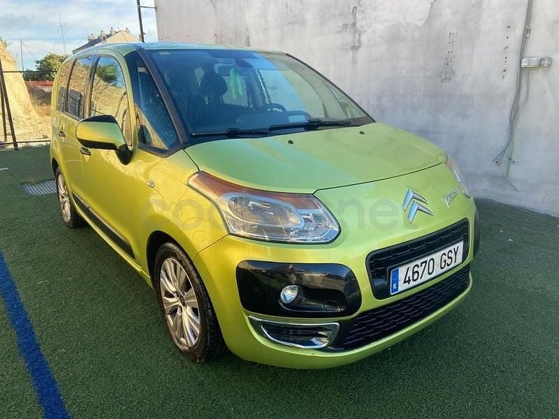 Usado Citroën C3 Picasso 90 CV (66 kW) 2010 Verde Monovolumen