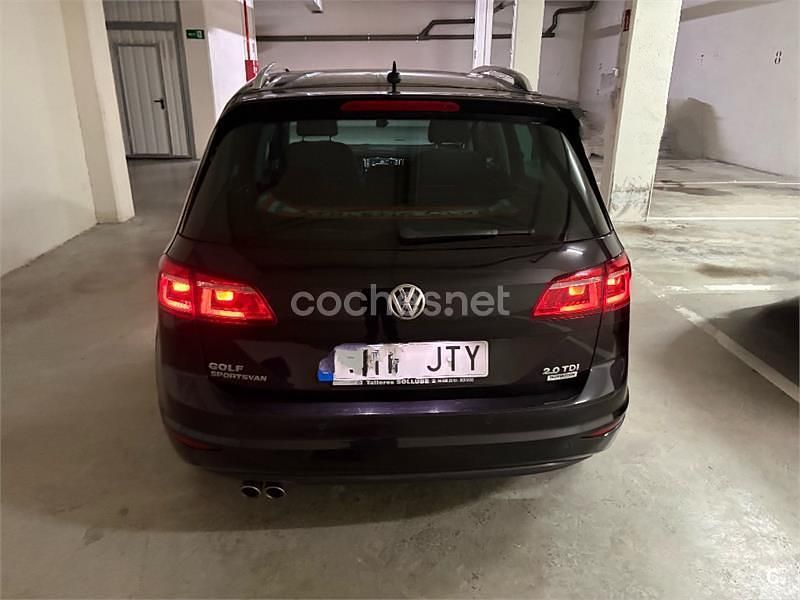 Usado VW Golf Sportsvan Sportline 150 CV (110 kW) 2016 Negro Monovolumen