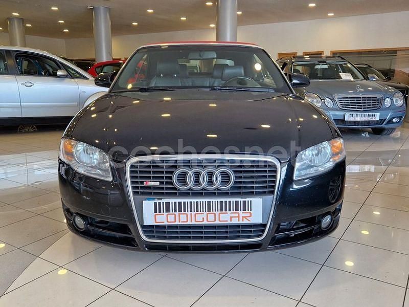 Usado Audi A4 Cabriolet 140 CV (102 kW) 2007 Negro Descapotable