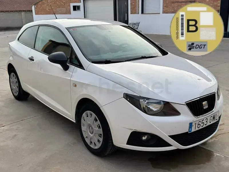 Usado Seat Ibiza Ecomotive 80 CV (58 kW) 2010 Blanco Berlina