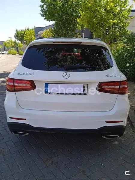 Usado Mercedes GLC250 211 CV (155 kW) 2019 Blanco SUV