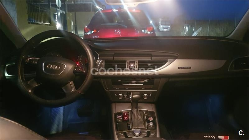 Usado Audi A6 S-Line 245 CV (180 kW) 2013 Negro Familiar