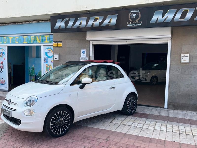 Blanco Usado 2018 Fiat 500C Lounge Descapotable | 7990 € (Super precio) - Imagen 1/4