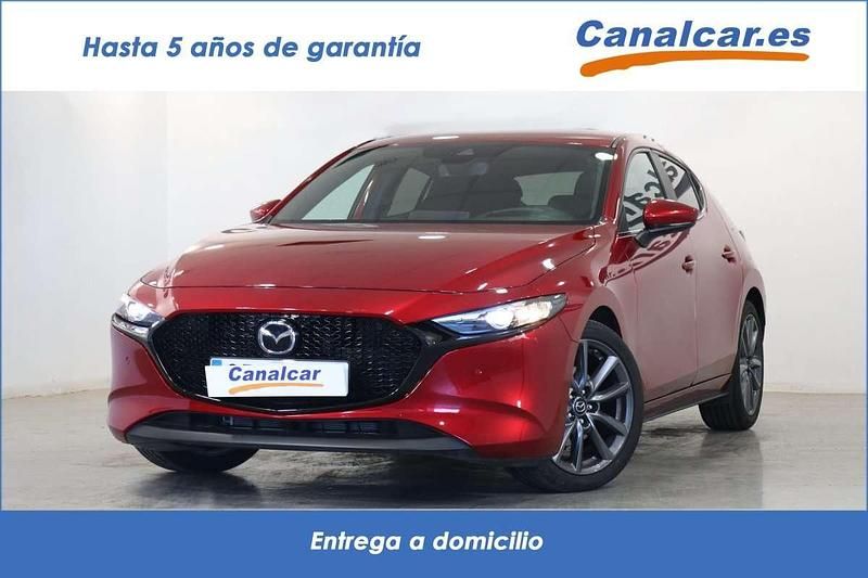 Rojo Usado 2021 Mazda 3 Utilitario | 19.978 € (Buen precio) - Imagen 1/4