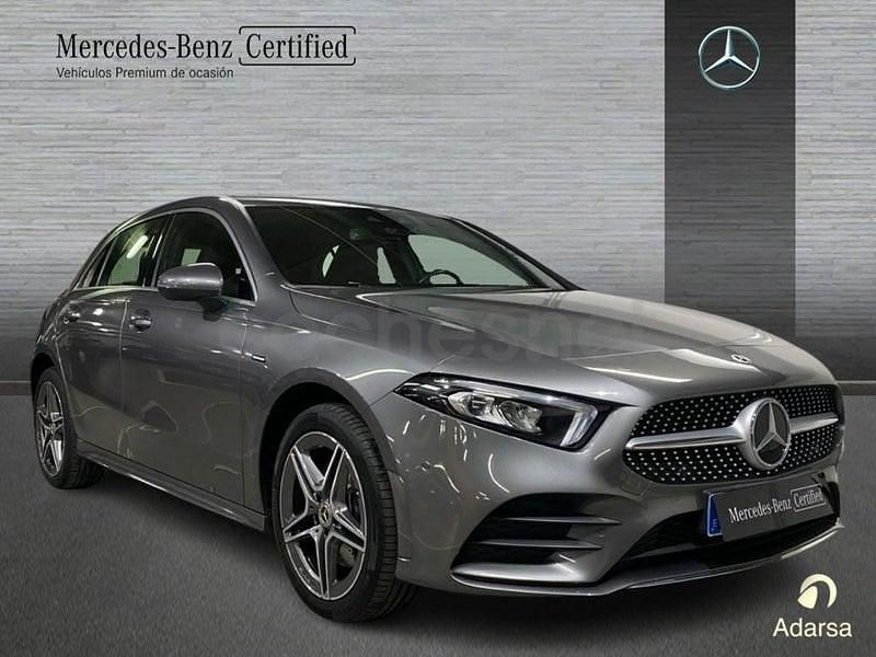 Usado Mercedes A250 218 CV (160 kW) 2021 Gris montaña Berlina