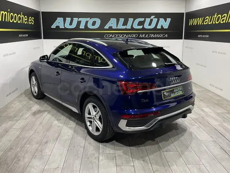 Usado Audi Q5 Sportback S-Line 163 CV (119 kW) 2023 Azul SUV