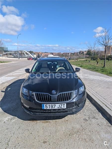 Brugt Skoda Octavia Style 150 HK (110 kW) 2017 Sort Stationcar
