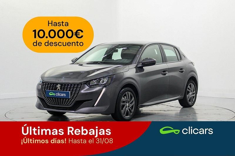Gris Usado 2021 Peugeot 208 Active Utilitario | 11.290 € (Precio justo) - Imagen 1/4