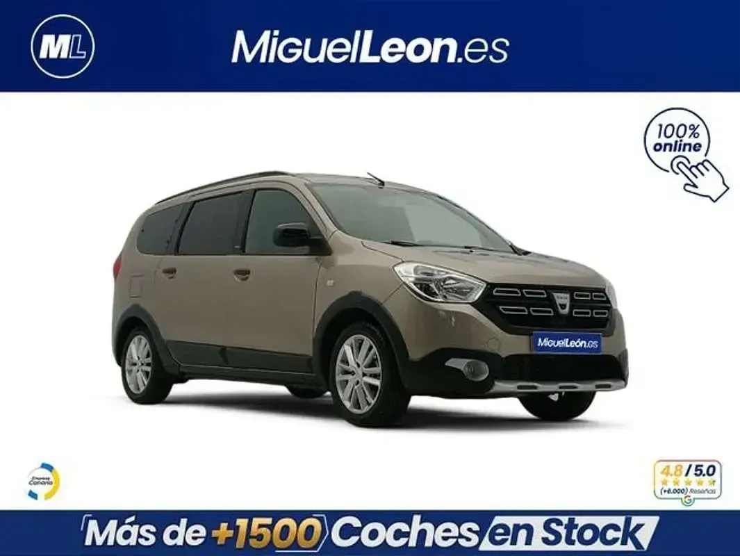 Usado Dacia Lodgy Stepway 102 CV (75 kW) 2019 Marrón Monovolumen