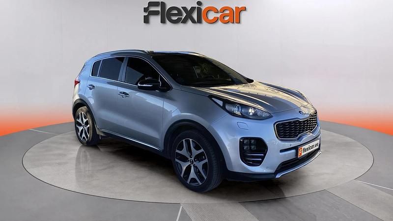 Gris Usado 2017 Kia Sportage GT-Line SUV | 16.490 € (Buen precio) - Imagen 1/4