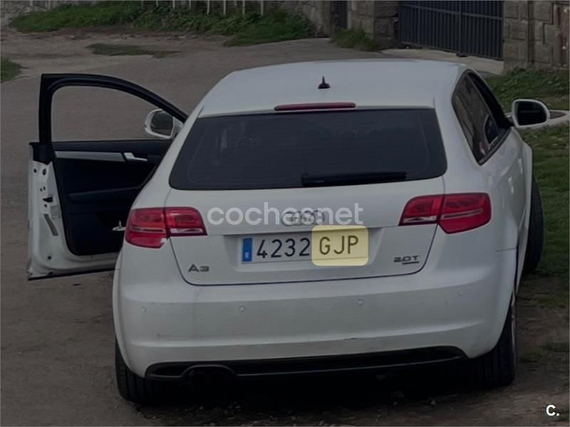 Usado Audi A3 Ambition 200 CV (147 kW) 2008 Blanco Utilitario