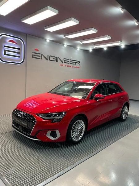 Usado Audi A3 Advanced Plus 110 CV (80 kW) 2022 Rojo Berlina