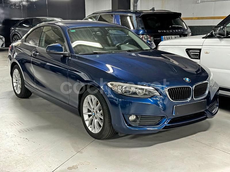 Usado BMW 218 150 CV (110 kW) 2016 Azul Coupe