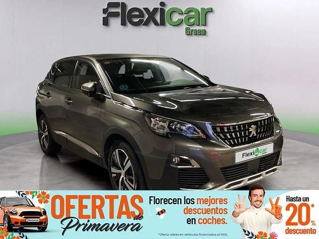 Usado Peugeot 3008 Allure 130 CV (95 kW) 2021 Gris SUV
