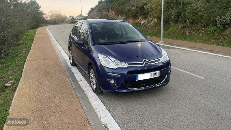 Usado Citroën C3 PureTech 82 CV (60 kW) 2014 Azul Utilitario