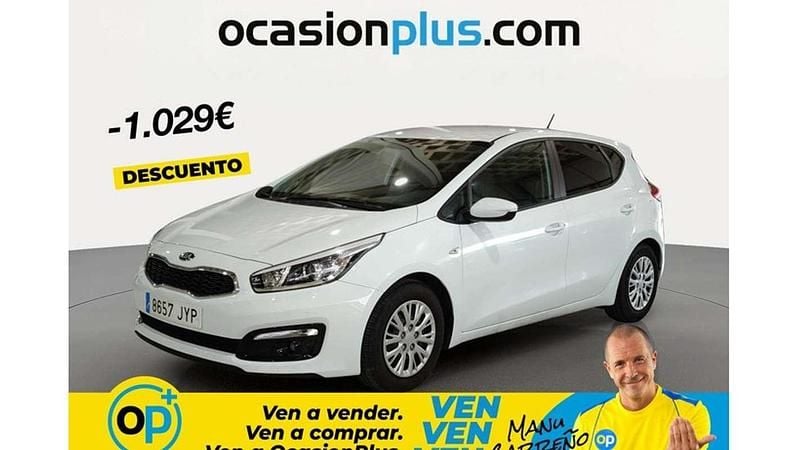 Usado Kia Ceed GT 90 CV (66 kW) 2017 Blanco Utilitario