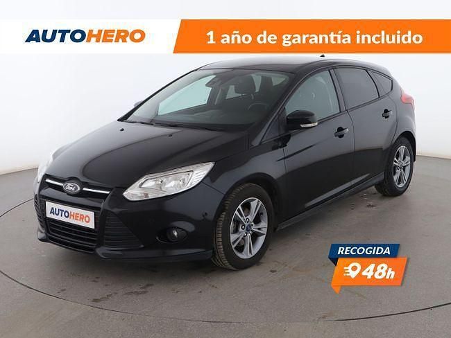 Negro Usado 2014 Ford Focus Trend Berlina | 9099 € (Buen precio) - Imagen 1/3