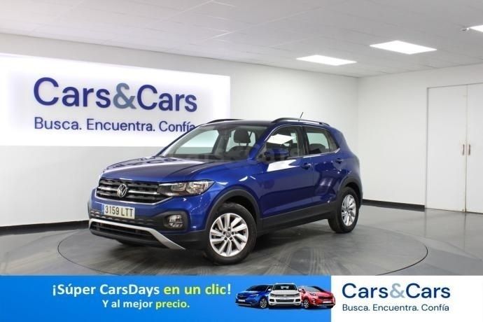 Azul Usado 2021 VW T-Cross Advance SUV | 16.495 € (Buen precio) - Imagen 1/4