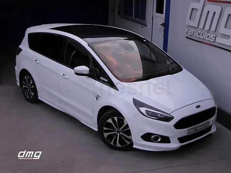 Usado Ford S-MAX ST-Line 190 CV (139 kW) 2019 Blanco Monovolumen