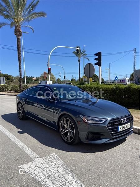 Usado Audi A7 Sportback 286 CV (210 kW) 2019 Negro Utilitario