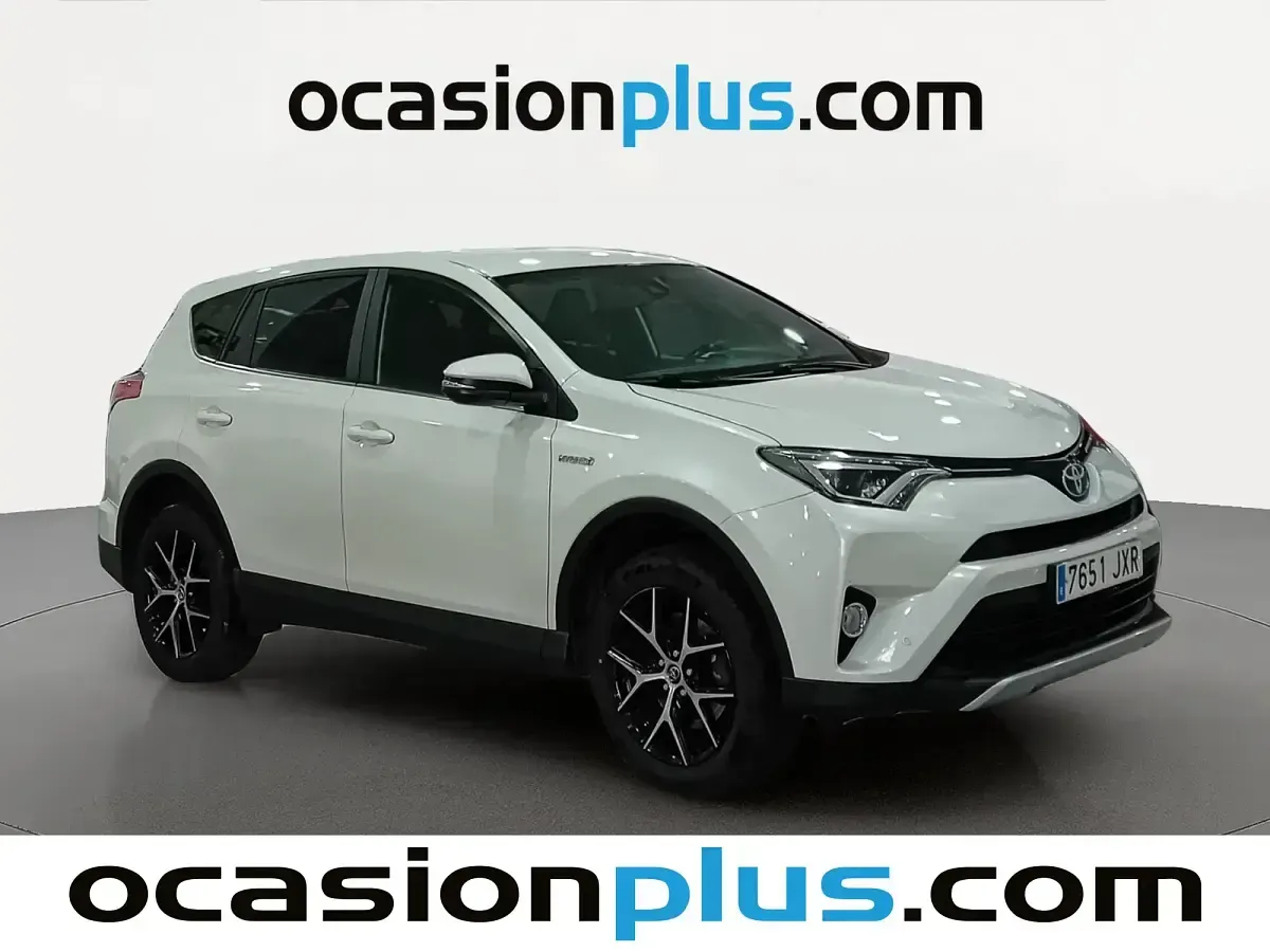 Usado Toyota RAV4 Hybrid 197 CV (144 kW) 2017 Blanco SUV