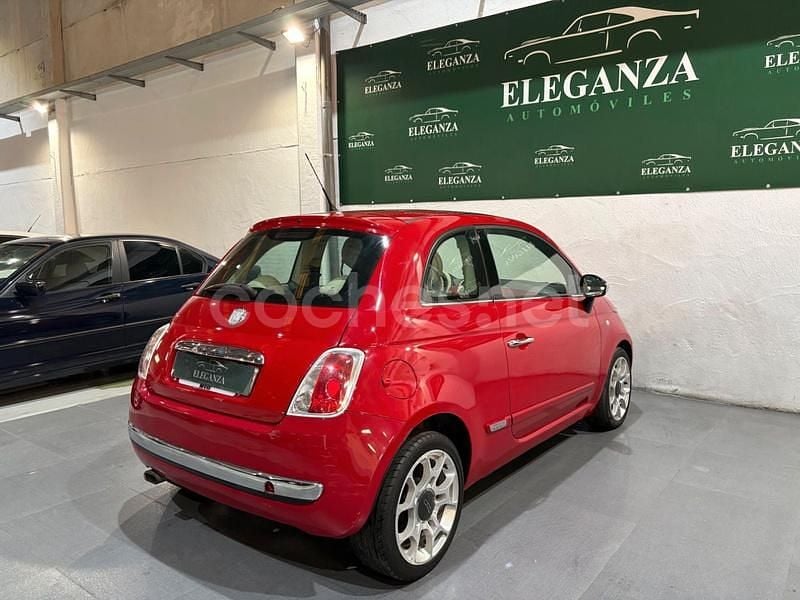Usado Fiat 500 86 CV (63 kW) 2011 Rojo Berlina