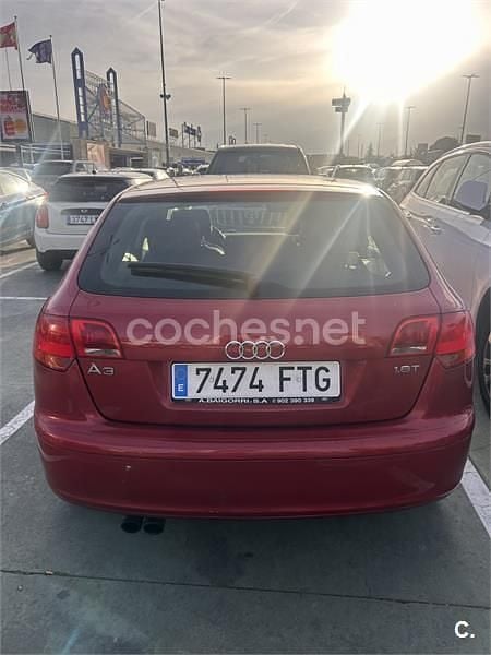 Usado Audi A3 Ambiente 160 HP (117 kW) 2007 Vermelho Citadino