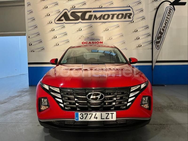 Usado Hyundai Tucson 115 CV (84 kW) 2022 Rojo SUV