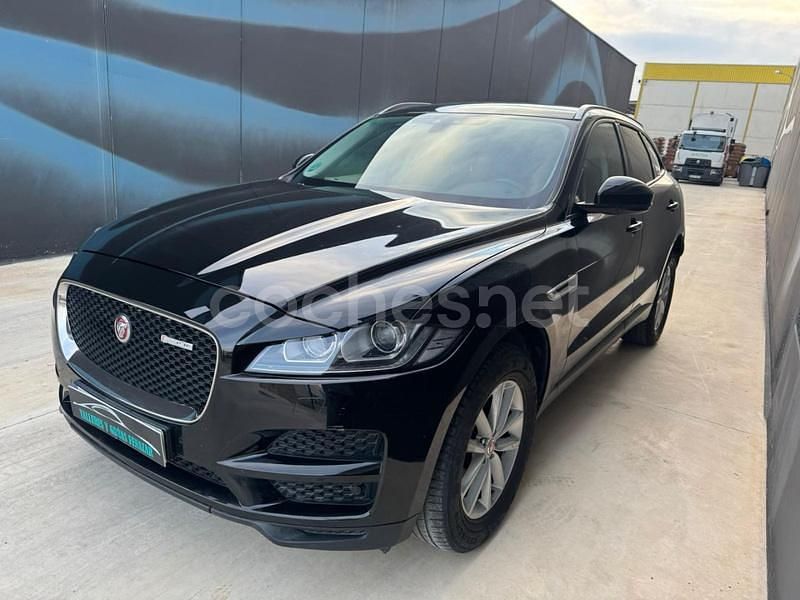 Usado Jaguar F-Pace Portfolio 180 CV (132 kW) 2017 Negro SUV