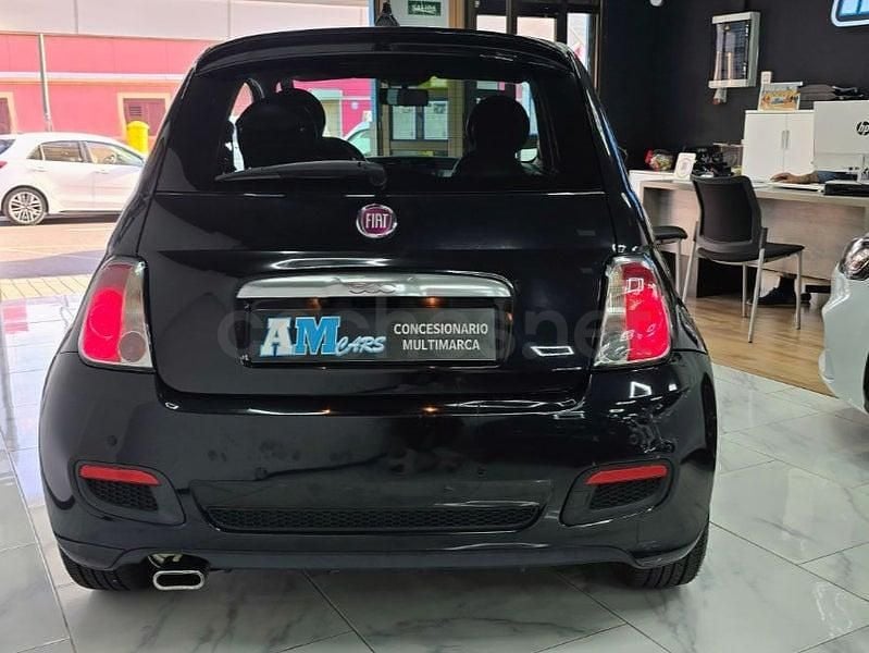 Usado Fiat 500S S 69 CV (50 kW) 2015 Negro Berlina