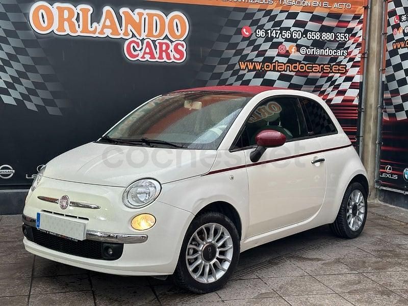 Usado Fiat 500C 69 CV (50 kW) 2014 Blanco Descapotable