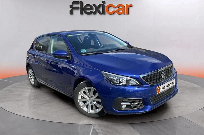Azul Usado 2020 Peugeot 308 Style Berlina | 9890 € (Buen precio) - Imagen 1/4