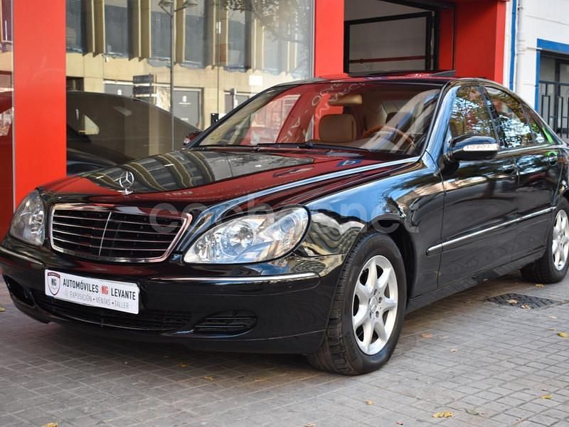 Negro Usado 2003 Mercedes S500 Berlina | 11.990 € - Imagen 1/4