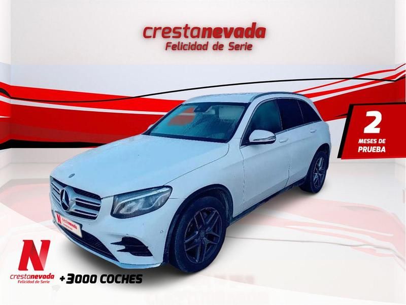 Usado Mercedes GLC250 AMG line 204 CV (150 kW) 2016 Blanco