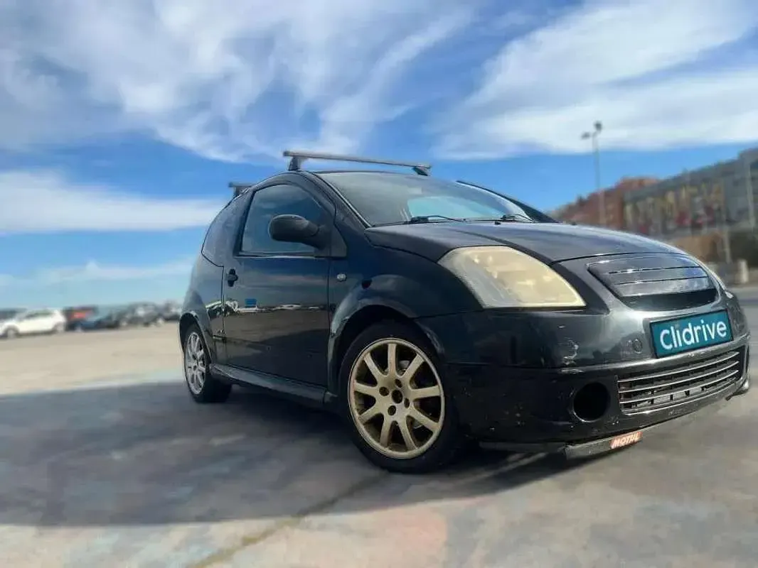 Usado Citroën C2 68 CV (50 kW) 2007 Negro Utilitario