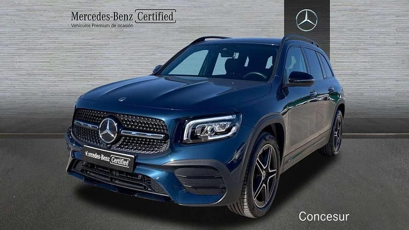 Usado Mercedes GLB200 163 CV (119 kW) 2022 Azul SUV