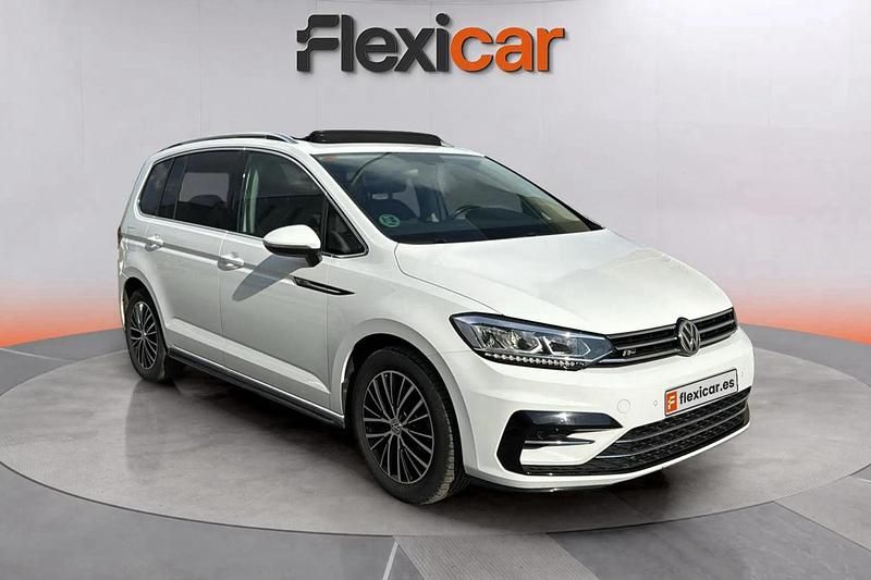 Blanco Usado 2019 VW Touran Sportline Monovolumen | 20.790 € (Buen precio) - Imagen 1/4