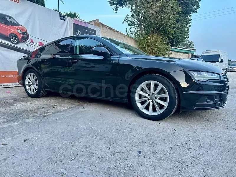 Usado Audi A7 Sportback 272 CV (200 kW) 2017 Negro Utilitario