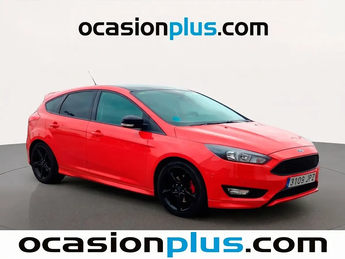 Usado Ford Focus Sport 182 CV (133 kW) 2016 Rojo Utilitario
